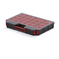 Prosperplast box organizér s krabičkami 39x28,4x6cm TAGER KTG40306B-S429 černý Kistenberg