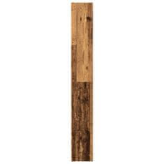 Vidaxl Knihovna old wood 80x24x176 cm kompozitní dřevo