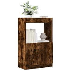 Vidaxl Skříň highboard kouřový dub 63 x 33 x 100 cm kompozitní dřevo