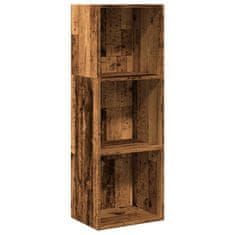 Vidaxl Knihovna old wood 40 x 30 x 114 cm kompozitní dřevo