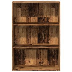 Vidaxl Knihovna old wood 80 x 30 x 114 cm kompozitní dřevo