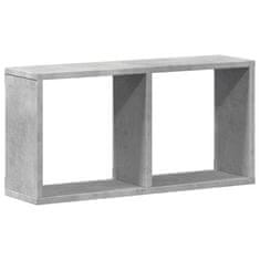 Vidaxl Nástěnná skříňka 60 x 16 x 30 cm betonově šedá kompozitní dřevo