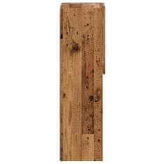 Vidaxl TV skříňky s LED osvětlením 2 ks old wood 30,5 x 30 x 102 cm