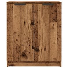 Vidaxl Botník old wood 59 x 35 x 70 cm kompozitní dřevo