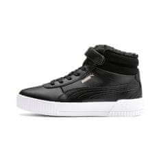 Puma Boty černé 29 EU Carina Mid Fur Vorschule