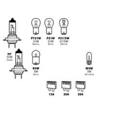 Cappa Sada žárovek H7 – box 10ks