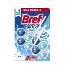 Bref WC blok Power Aktiv, ocean breeze 2x 50g