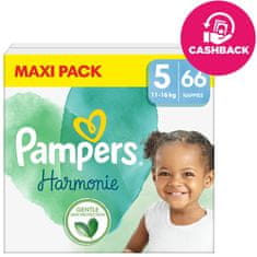 Pampers Pleny jednorázové Harmonie vel. 5 (66 ks) 11-16 kg