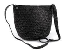 Kabelka crossbody 23x30 cm - černá