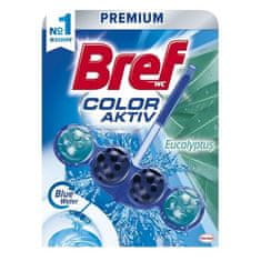 Bref WC blok Color aktiv, eukalyptus, 50g