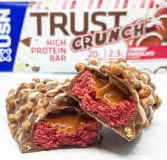 USN Trust Crunch 60 g bílá čokoláda se sušenkou