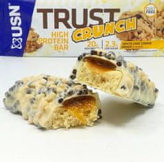 USN Trust Crunch 60 g bílá čokoláda se sušenkou