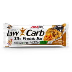 AMIX Low-Carb 33% Protein Bar 60 g peanut butter cookie