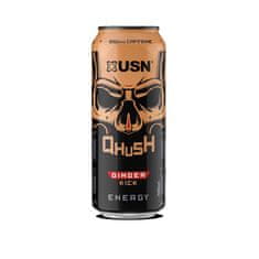 USN Qhush Energy Drink 500 ml blue gaming