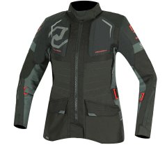 NAZRAN Dámská bunda na moto Puccino black/grey Tech-air compatible vel. 3XL