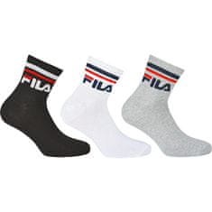 FILA 3 PACK - ponožky F9398-700 (Velikost 35-38)