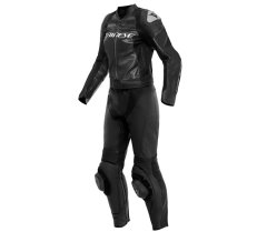 Dainese Dámská kombinéza na moto Mirage 2PCS suit black/black/white vel. 40