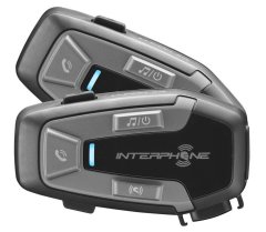 Interphone Bluetooth headset pro uzavřené a otevřené přilby Twin Pack