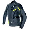 Cappa Racing Bunda moto textilní pánská CHARADE – šedá/fluo S