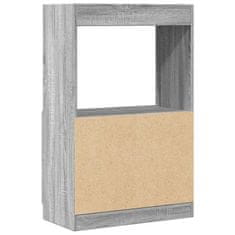 Vidaxl Skříň highboard šedá sonoma 63 x 33 x 100 cm kompozitní dřevo