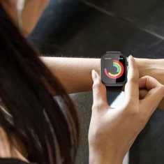 Tech-protect Defense 360 pouzdro se sklem na Apple Watch 10 46mm, průsvitné