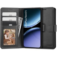 Tech-protect Wallet knížkové pouzdro na OnePlus Nord 4, černé