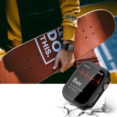 Tech-protect Defense 360 pouzdro se sklem na Apple Watch 10 46mm, průsvitné