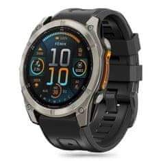 Tech-protect Silicone řemínek na Garmin Fenix 5S / 5S Plus / 6S / 6S Pro / 7S / 8 43mm, black