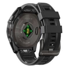 Tech-protect Silicone řemínek na Garmin Fenix 5S / 5S Plus / 6S / 6S Pro / 7S / 8 43mm, black