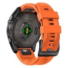 Tech-protect Silicone řemínek na Garmin Fenix 5S / 5S Plus / 6S / 6S Pro / 7S / 8 43mm, orange