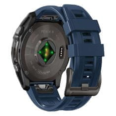 Tech-protect Silicone řemínek na Garmin Fenix 5x / 5x Plus / 6x / 6x Pro / 7x / 8 51mm, navy blue