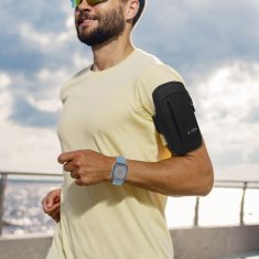 Tech-protect M6 Armband běžecké pouzdro, černé