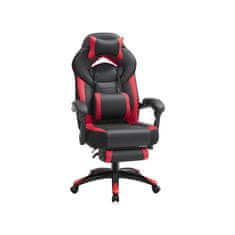 shumee Výkonná kancelářská židle, ergonomická, černá, červená OBG77BR