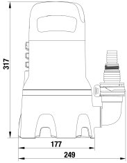 Gardena Kalové čerpadlo 9000 (9040-20)