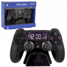 Paladone Budík - PlayStation Dualshock 4 - černá