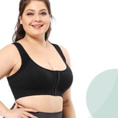 VivoVita Perfect Fit Bra – Podprsenka se zapínáním vpředu, černá, M