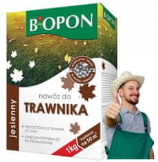 BROS Podzimní hnojivo na trávník 3 kg granulátu