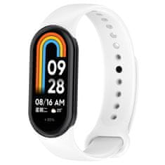 TopQ Řemínek pro Xiaomi Mi Band 8 bílý