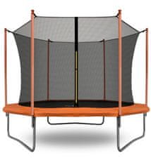 Aga Sport Fit Trampolína 250 cm Orange + vnitřní ochranná síť