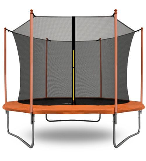 Aga Sport Fit Trampolína 250 cm Orange + vnitřní ochranná síť