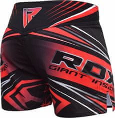 RDX MMA SHORT R8 šortky velikost S červená