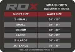 RDX MMA SHORT R8 šortky velikost S červená