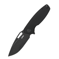 KUBEY KU322C Tityus Black kapesní nůž 8,6 cm, Dark Stonewash, černá, G10, spona