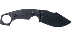 Fox Knives FX-633 Monkey Thumper taktický nůž - karambit 9 cm, celočerná, G10, pouzdro Kydex