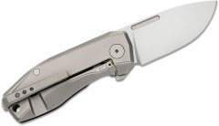 LionSteel NA01 CVB NANO, Folding nůž MagnaCut blade, BLACK Canvas handle