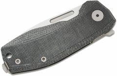 LionSteel NA01 CVB NANO, Folding nůž MagnaCut blade, BLACK Canvas handle