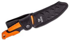 Buck BU-0656ORS Pursuit Pro Large lovecký nůž 10,8 cm, černo-oranžová, GFN/Versaflex, pouzdro nylon