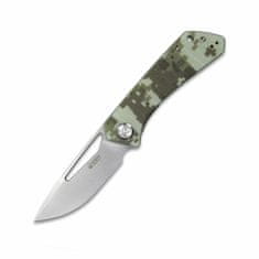 KUBEY KU331I Thalia Camo kapesní nůž 8,3 cm, maskáčová, G10, spona