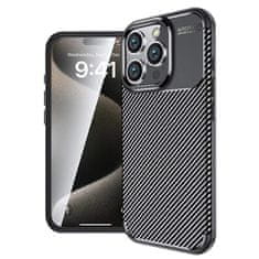 Techsuit Kryt iPhone 16 Pro Max, Techsuit CarbonFiber černý