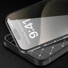 Techsuit Kryt iPhone 16 Pro Max, Techsuit CarbonFiber černý